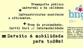 O BNG secunda a mobilización do sábado na Delegación do Goberno, facendo fincapé na necesidade de priorizar un transporte público intermodal sobre o cemento, o asfalto e o formigón