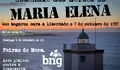 Homenaxe aos heroes do María Elena no peirao de Mera